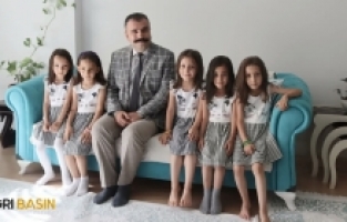 Müdür Orhan Bayrak'tan Ağrının Beşiz Kızlarına ziyaret