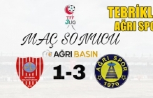 BC Group Ağrı 1970 Spor - Nevşehir Belediyespor Maçı: 3-1