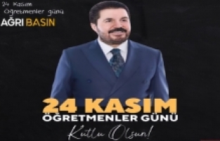 Savcı Sayan’dan 24 Kasım Öğretmenler Günü Mesajı