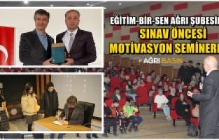 Ağrı'da sınav öncesi Motivasyon semineri