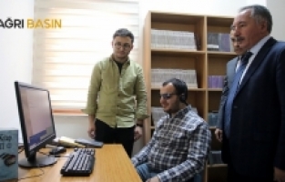 AİÇÜ’de Görme Engelli Öğrenciler İçin Sesli Kütüphane Oluşturuldu