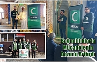 Yeşilay Ağrı Şubesi bağımlılıklarla mücadelede dozu arttırdı
