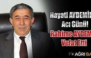 Hayati Aydemir'in Acı günü! Eşi Rahime Aydemir Vefat Etti