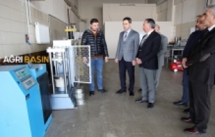 AİÇÜ’de Yapı Malzemeleri Araştırma Laboratuvarı Açılışı yapıldı