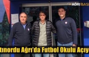 Altınordu Spor kulübü Ağrı’da Futbol Okulu Açıyor