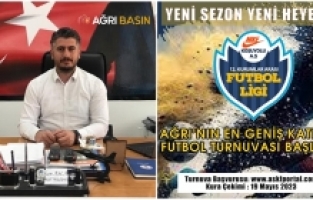 Ağrı'da 12. Kurumlar Arası Futbol Ligi Başvuruları Başladı