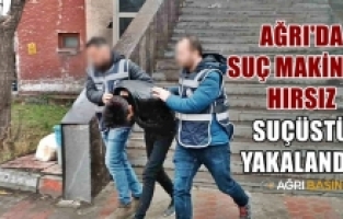 Ağrı'da Suç Makinesi hırsız Suçüstü Yakalandı