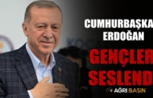 Cumhurbaşkanı Erdoğan; Sevgili genç kardeşlerim