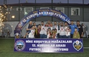 12.Kurumlar Arası Futbol Ligi Şampiyonu Polis Gücü Spor Oldu