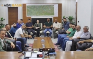 Başkan Metin Karadoğan, Ağrı Basını ile buluştu