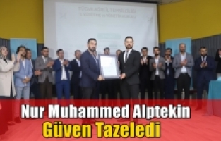 TÜGVA Ağrı Temsilcilisi Nur Muhammed Alptekin Güven Tazeledi