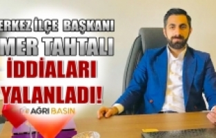 Başkan Ömer Tahtalı İddiaları yalanladı