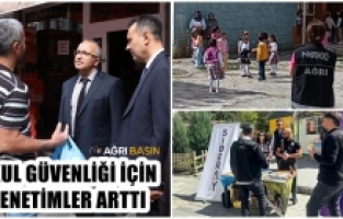 Ağrı Emniyet Müdürlüğü Okul Güvenliği İçin Denetimlerini Artırdı