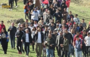 Hamur Kanyonunda Doğa Yürüyüşü Yapıldı
