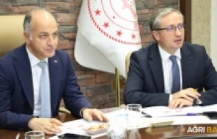 MEB İnşaat ve Emlak Genel Müdürü Özcan Duman Ağrı'da