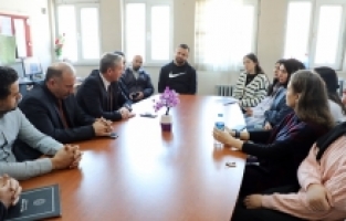 Hasan Kökrek, Kasım Bayram Ortaokulu'nda Öğretmenlerle Buluştu