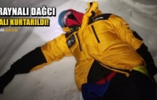 Ağrı Dağı'na tırmanış yaparken düşüp yaralanan Ukraynalı turist kurtarıldı