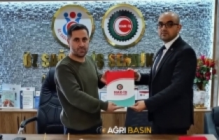 HAK-İŞ Konfederasyonu Ağrı İl Başkanlığında Devir Teslim