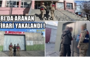 Ağrı'da Jandarma Ekipleri Aranan 4 Firariyi Yakaladı