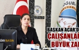 Doğubayazıt Belediyesinde işçilere yüzde 49,25 zam