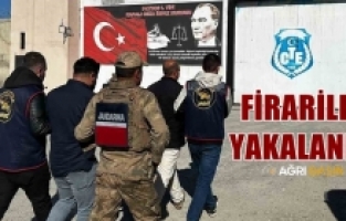 Ağrı’da 4 yıl hapis cezası ile aranan firariler yakalandı