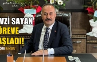 Tutak Belediye Başkanı Fevzi Sayan Göreve Başladı