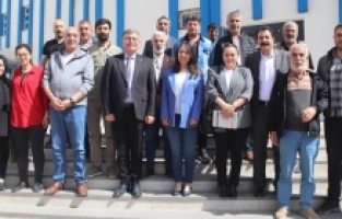 Ağrı Belediye Eş Başkanlara Hayırlı Olsun Ziyaretleri devam ediyor