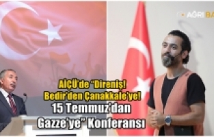 AİÇÜ’de “Direniş! Bedir’den Çanakkale’ye! 15 Temmuz’dan Gazze’ye” Konferansı
