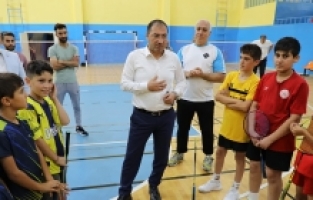 Badminton Gelişim Kampı Ağrı’da Başladı