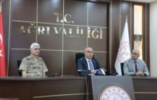 Ağrı'da Temmuz Ayı Asayiş ve Güvenlik Değerlendirme Toplantısı Yapıldı!