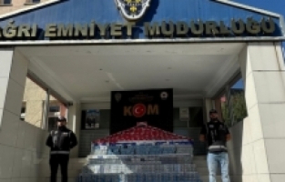 Ağrı'da 18 Bin Paket Kaçak Sigara Ele Geçirildi
