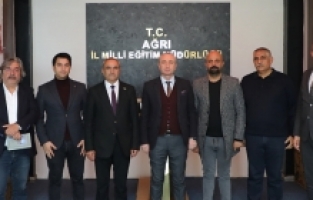 Ağrı İl Milli Eğitim Müdürü Kökrek Özel Öğretim Kurumlarıyla Görüştü