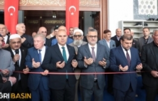 Ağrı Merkez Cami'nin Açılışı Dualarla Gerçekleştirildi