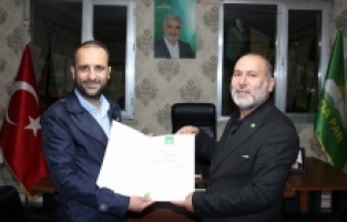 HÜDA PAR Ağrı İl Başkanlığına Arif Yılmaz Getirildi