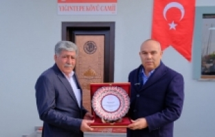 Ağrı’da Yığıntepe Köyü Camii İbadete Açıldı