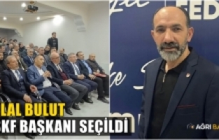 Ağrı ASKF Başkanlığına Celal Bulut Seçildi