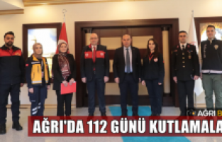 Ağrı'da "11 Şubat 112 Günü" kutlamaları