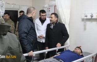 Fevzi Sayan'dan Yaralı Vatandaşlara Geçmiş Olsun Ziyareti