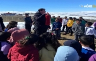 Diyadin'de Deprem ve Yangın Tatbikatı Gerçekleştirildi