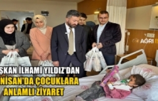 Başkan İlhami Yıldız’dan 23 Nisan’da Çocuklara Anlamlı Ziyaret