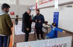 Diyadin'de İllkokul Öğrencilerine Yetenek Taraması Yapılıyor