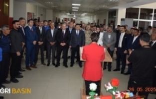 Patnos Cezaevi'nde hükümlülerden el emeği sergisi