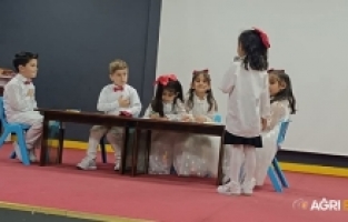 Tutak’ta 4-6 Yaş Kur’an Kursları Yıl Sonu Coşkusu