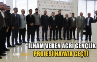 Ağrı’da “İlham Veren Gençlik” projesi başladı