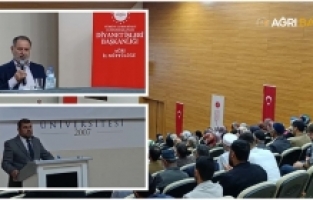 Ağrı’da “Peygamberimiz ve Aile Ahlakı” konferansı