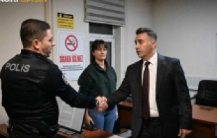 Ağrı’da KYK yurtlarında gece güvenlik denetimi