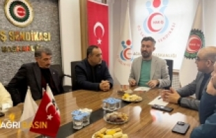 AK Parti İl Başkanı Yıldız’dan Öz Sağlık-İş’e Ziyaret
