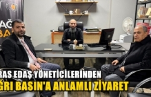 Aras Edaş İl Koordinatörü Erkoç'tan Ağrı Basın'a Anlamlı Ziyaret