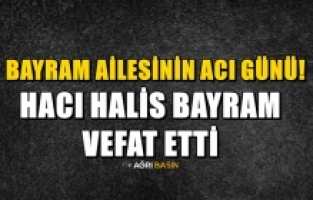 Bayram Ailesinin Acı Günü: Hacı Halis Bayram Vefat Etti