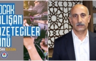 Eğitim-Bir-Sen Ağrı Şube Başkanı Gümüşer’den 10 Ocak Çalışan Gazeteciler Günü Mesajı